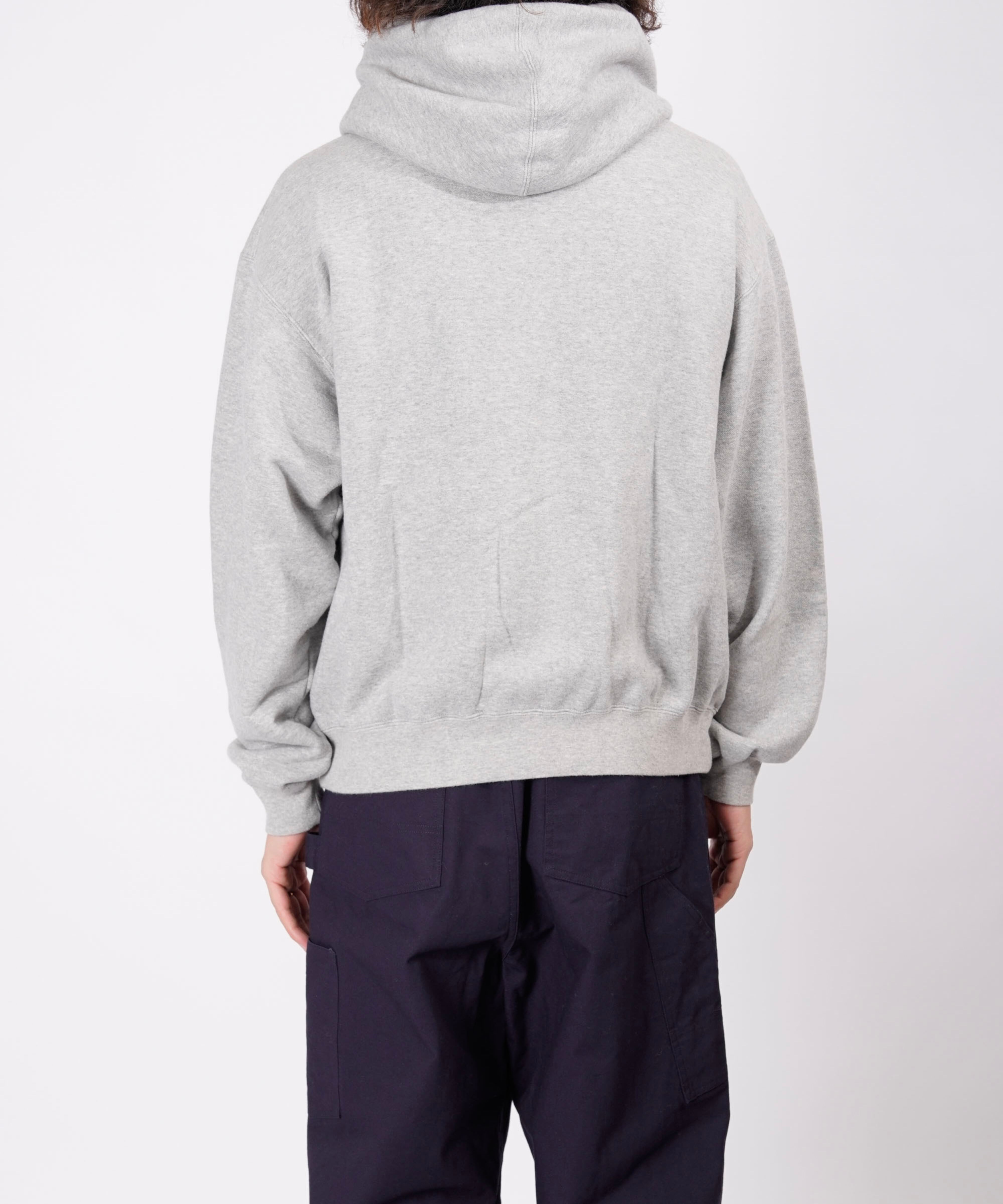 UNIVERSAL PRODUCTS. / 253-60102 JUMBERCA ZIP UP HOODIE (GRAY