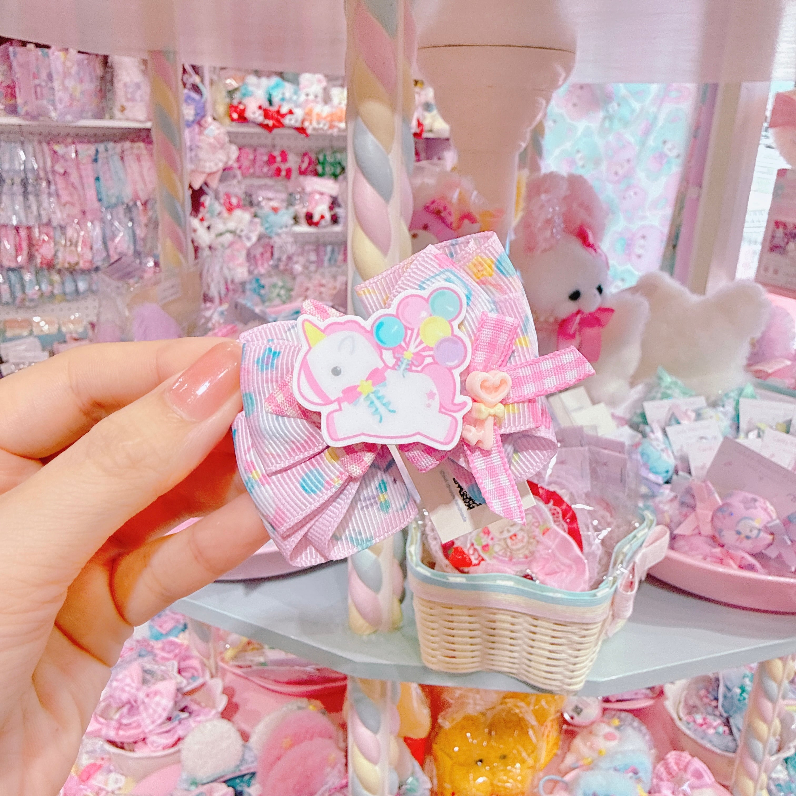 【S5】6-44オリジナル15cmヘアクリップ