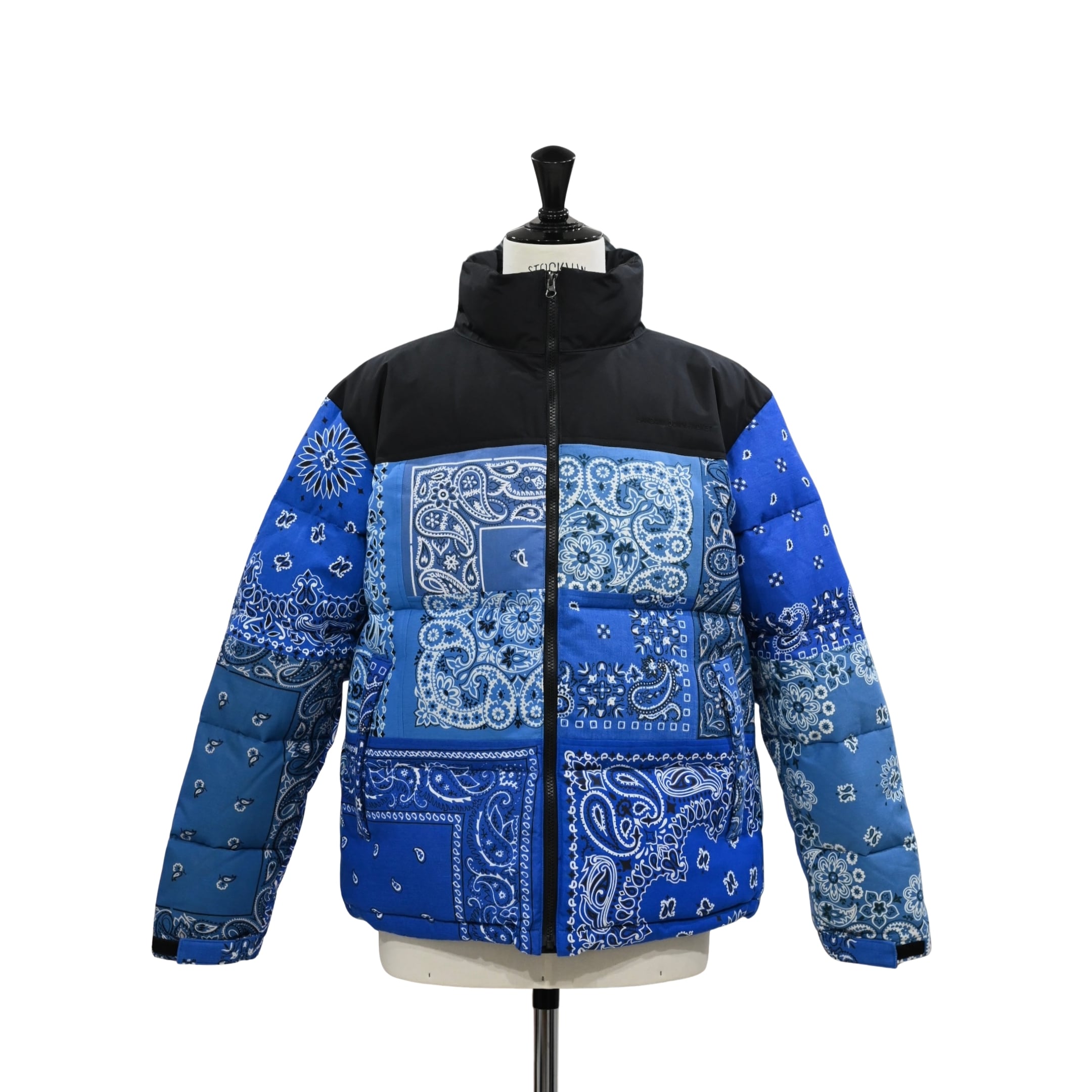 Bandana Down Jacket - BLUE size L - | MIYAGIHIDETAKA