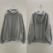 フーディーボリュームシルエットSW/グレー