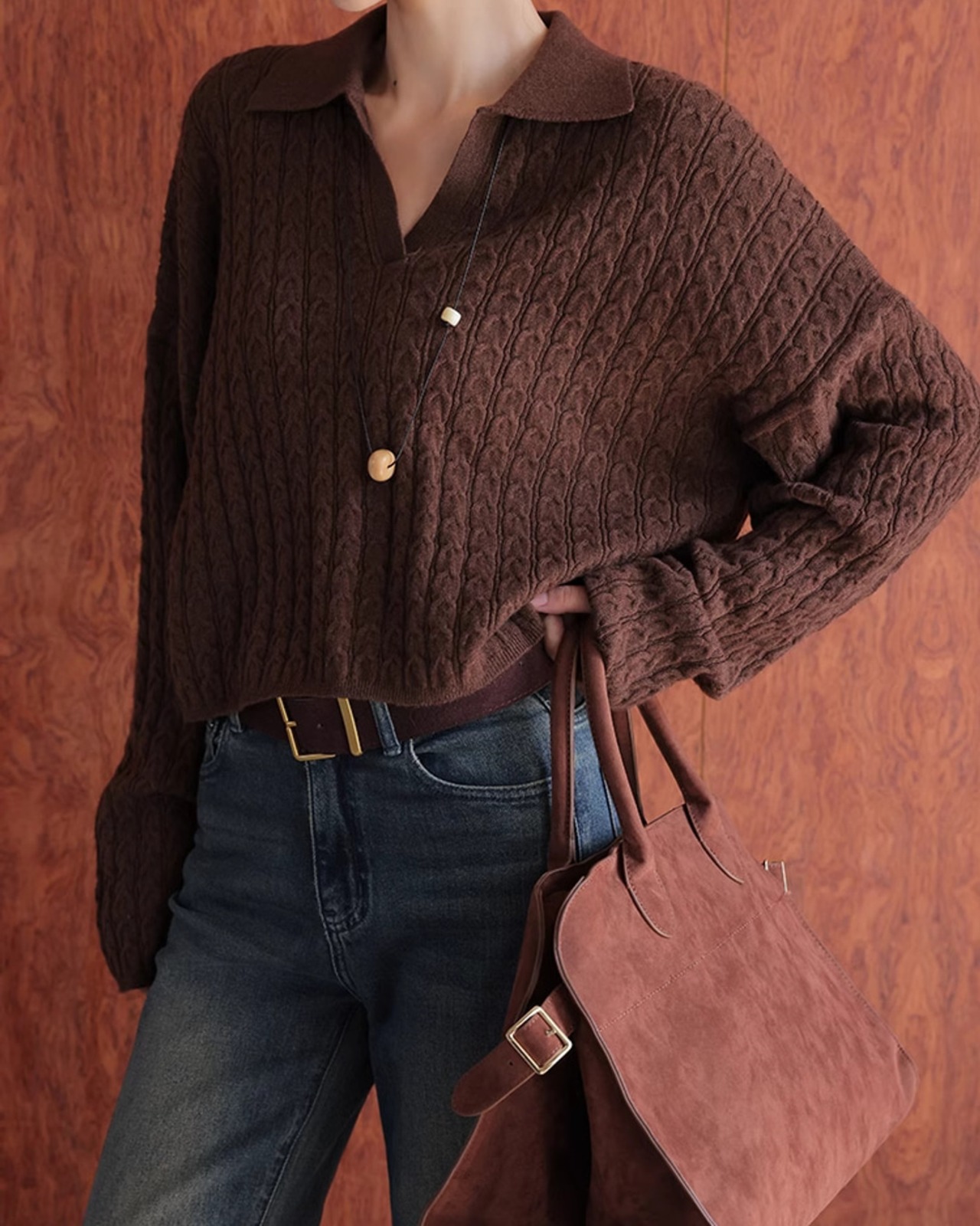 Polo collar skipper Knit T20289