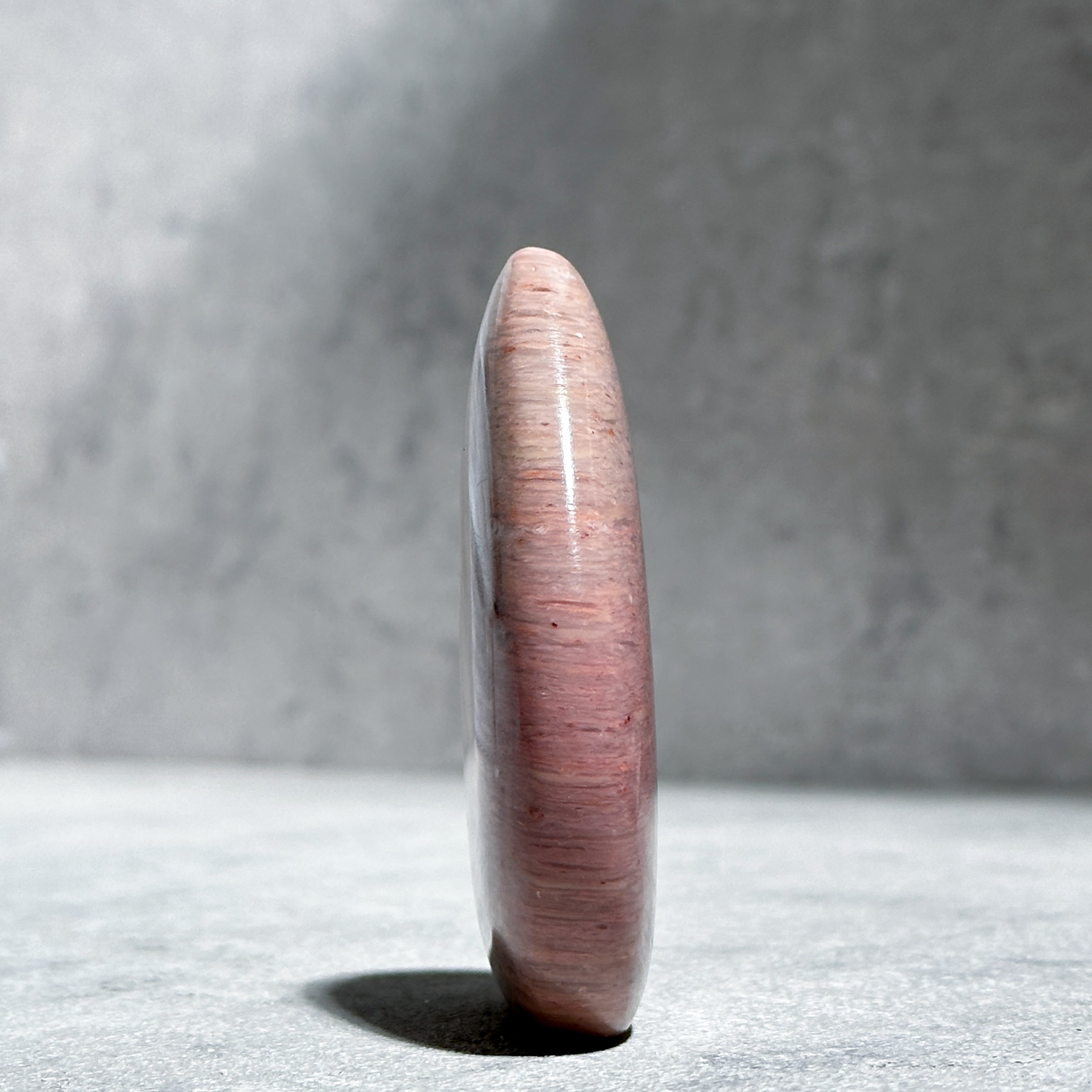 ピンクペトリファイドウッド しずく型42◇ Pink Petrified Wood