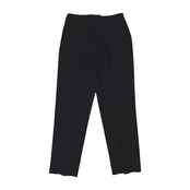 90s EMPORIO ARMANI エンポリオ アルマーニ センタープレス スラックスパンツ 38 /レディース/ビンテージ/ブラック