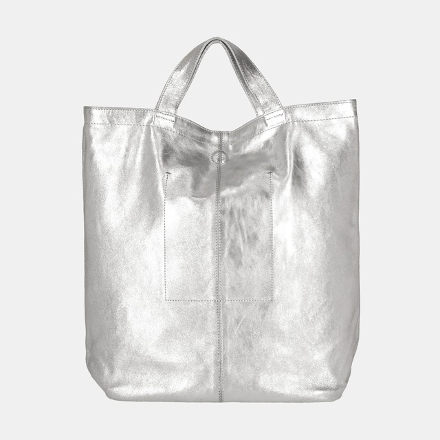 HANDLE BAG （Free size）SILVER