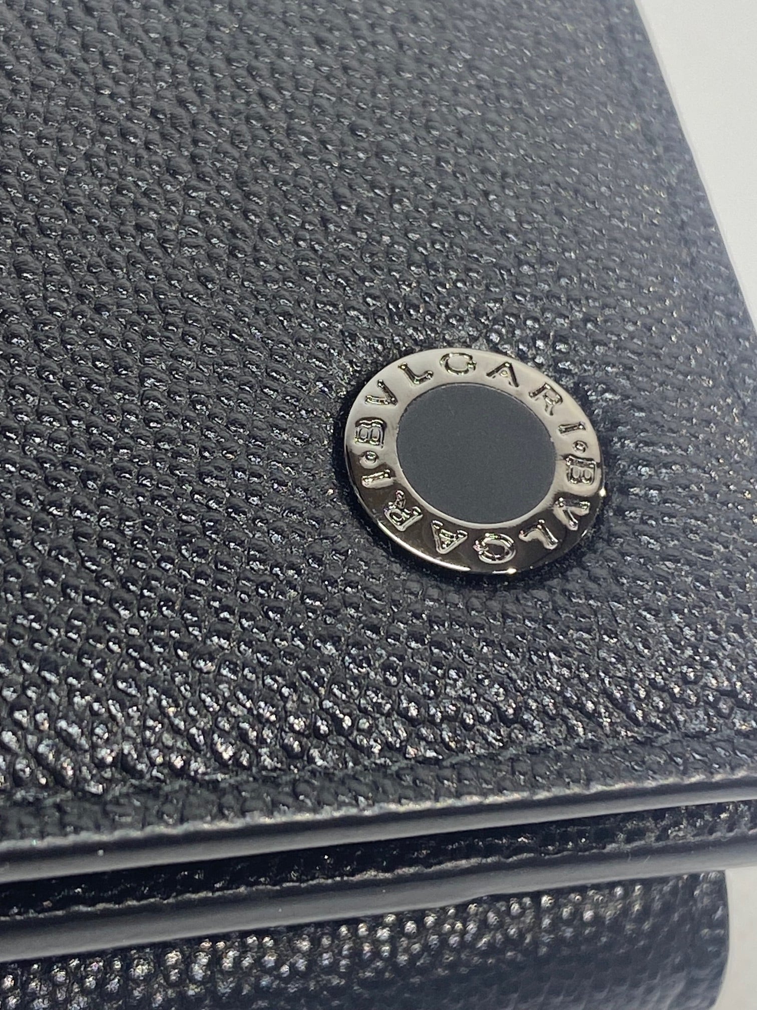 BVLGARI ブルガリ 三つ折り財布 レディース メンズ 291681 CALF/BLK