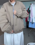 【新作5%OFF・3日間】Cotton Simple Bomber jacket _2colors