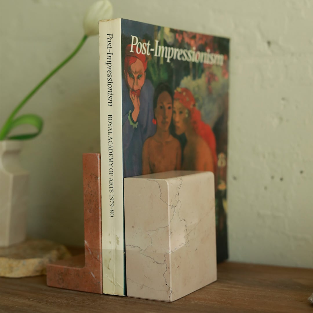 ISHIZO (石三) L型ブックエンド ピンク