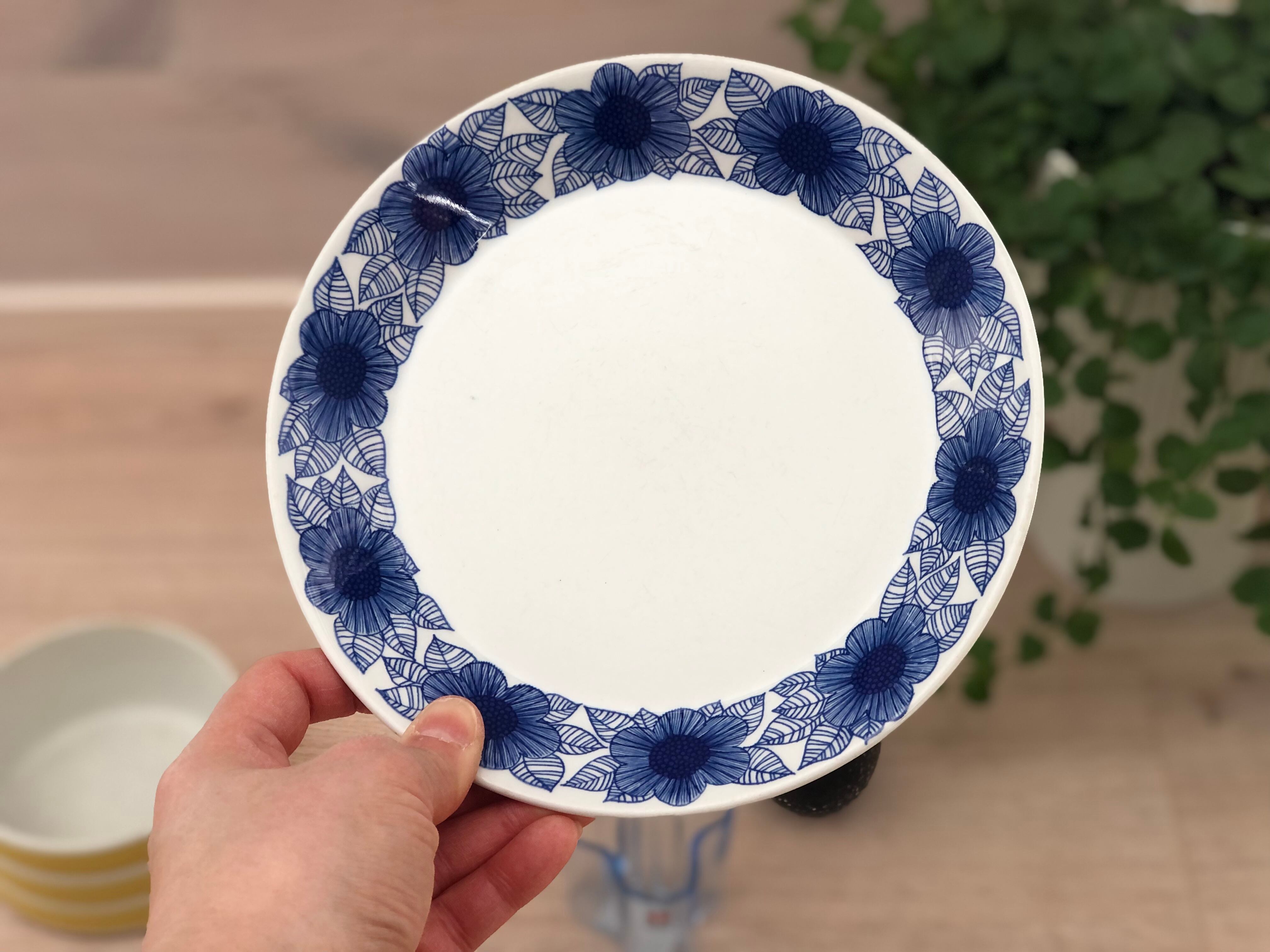 ストア アラビア malva スクエア&プレート ARABIA（アラビア）／Malva