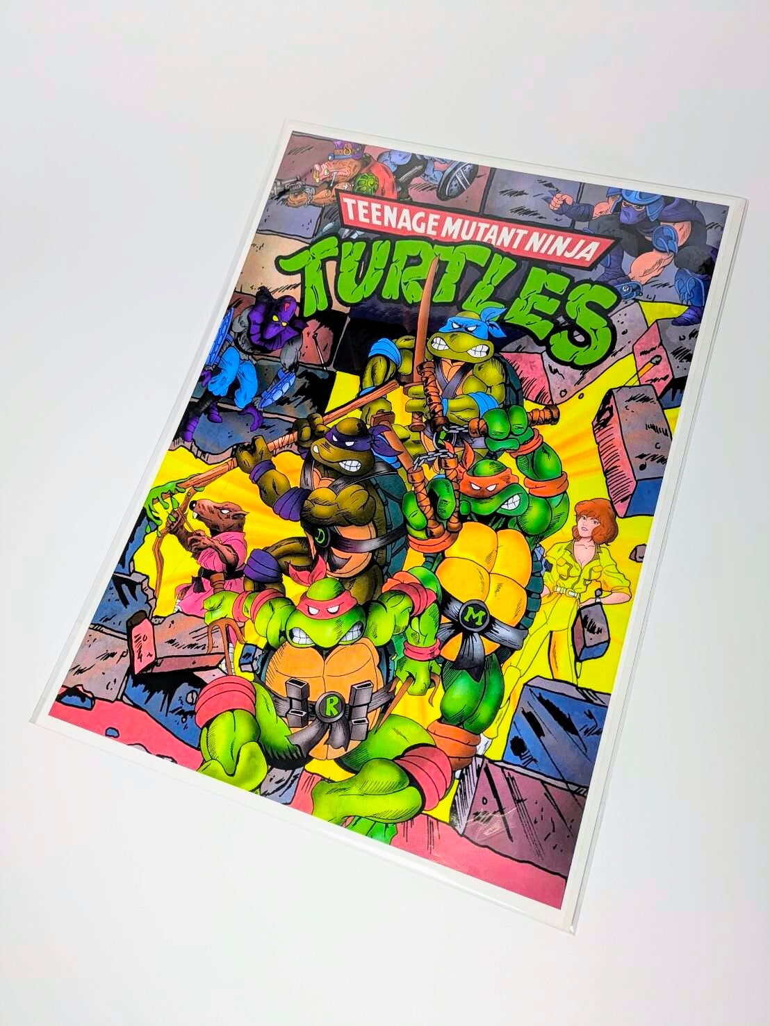 ちょうどいいB4ポスター 【ティーンエイジ ミュータント ニンジャ タートルズ（Teenage Mutant Ninja Turtles）】〚アメリカン雑貨 アメトイ〛