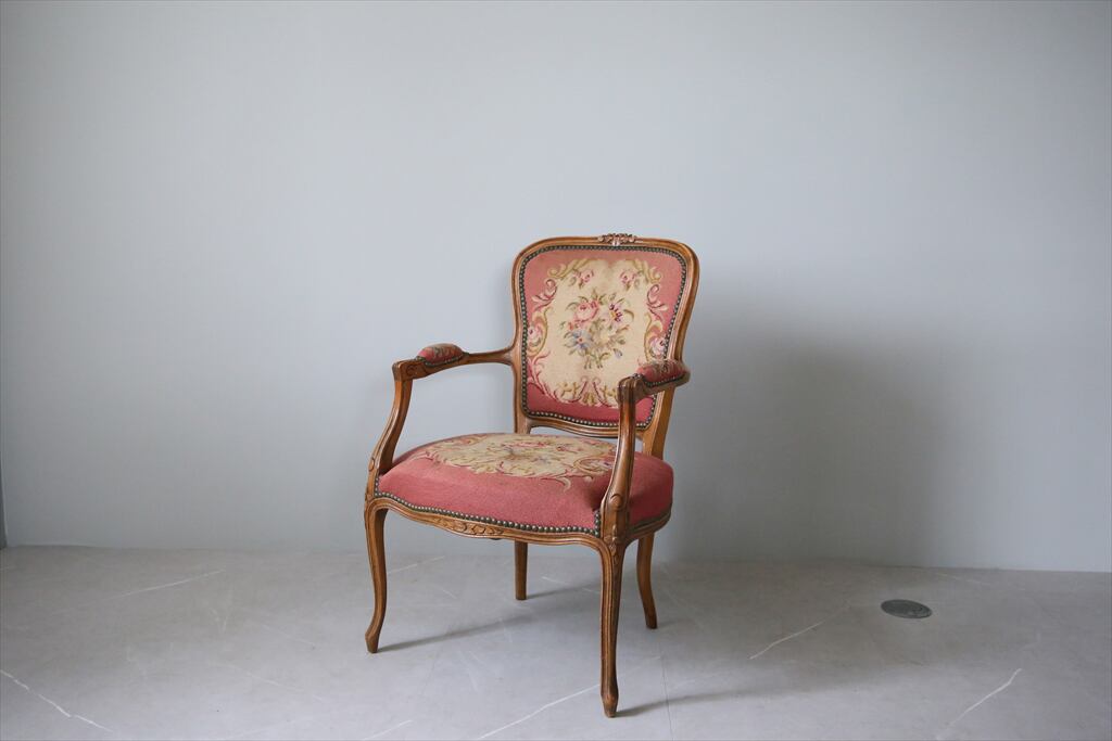 イギリスアンティーク フープバック ダイニングチェア ブロカント