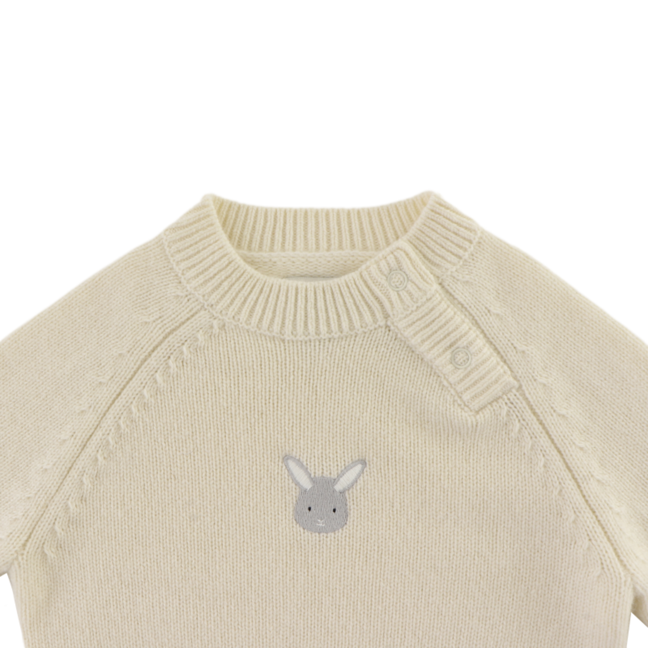 即納 ) Sibbe Merino Wool Sweater ［Bunny］ | DONSJE - 5