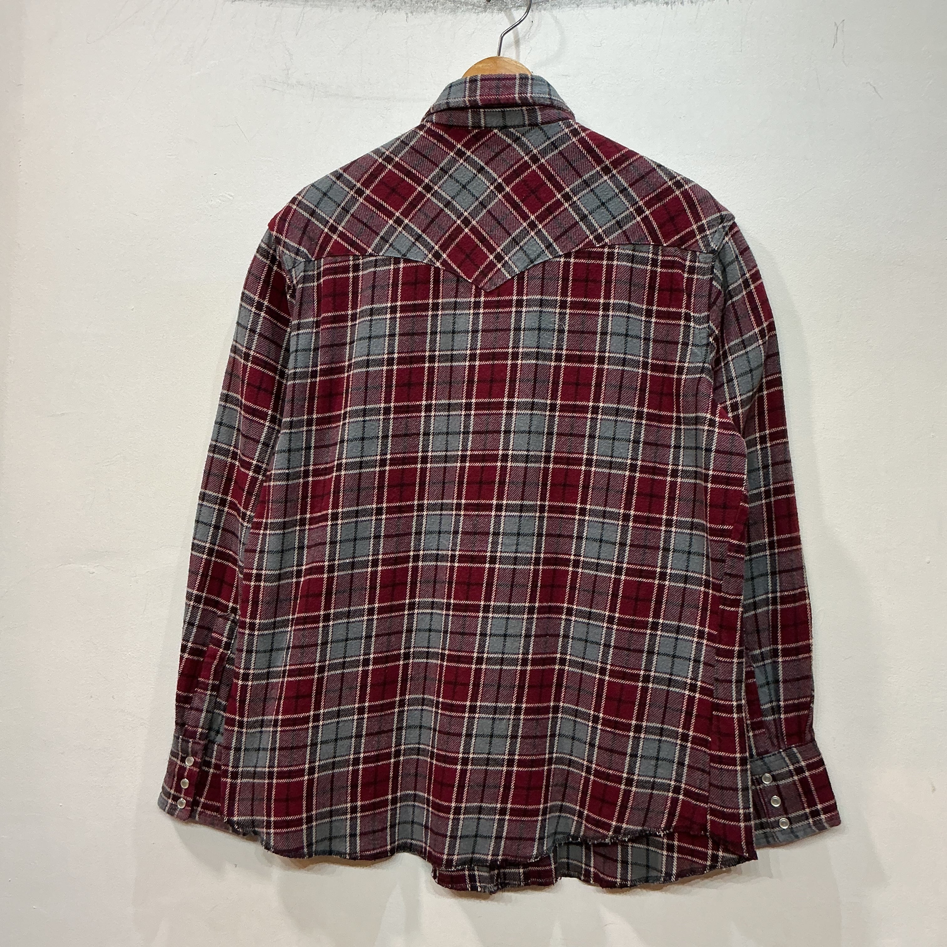 90's~ Wrangler ラングラー 長袖シャツ チェックシャツ ウエスタン