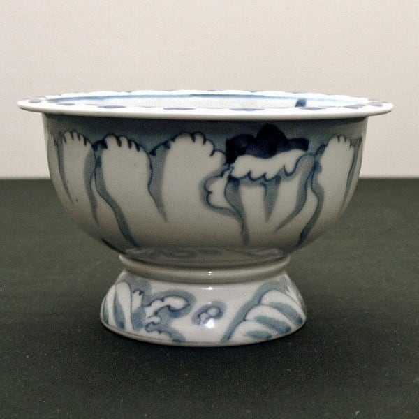 古伊万里・脚付小鉢・2客セット・No.161205-52・梱包サイズ60