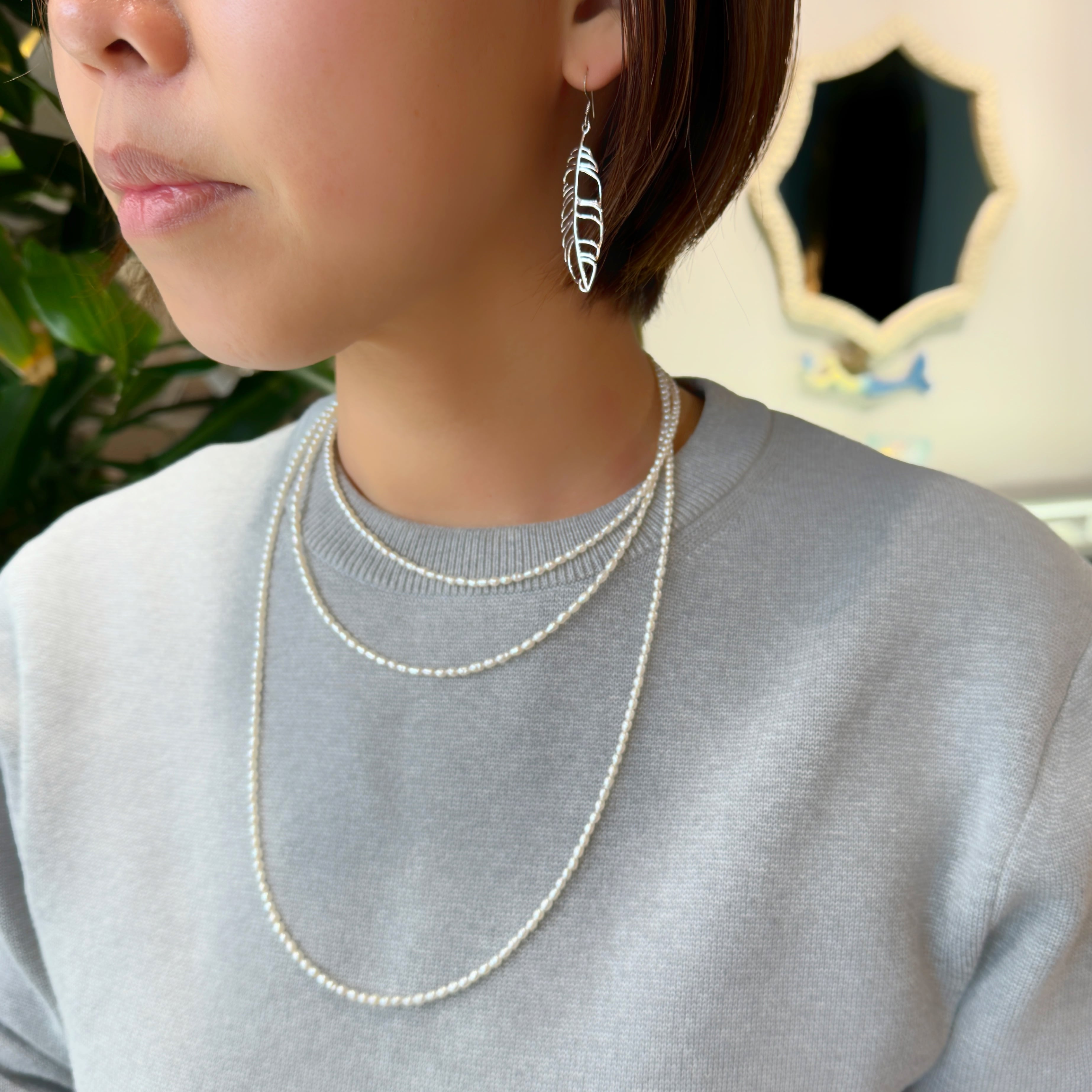 Lagoon Original 150cm ベビーパール ロングネックレス | 【公式 Lagoon Original 150cm ベビーパール ロングネックレス | 【公式