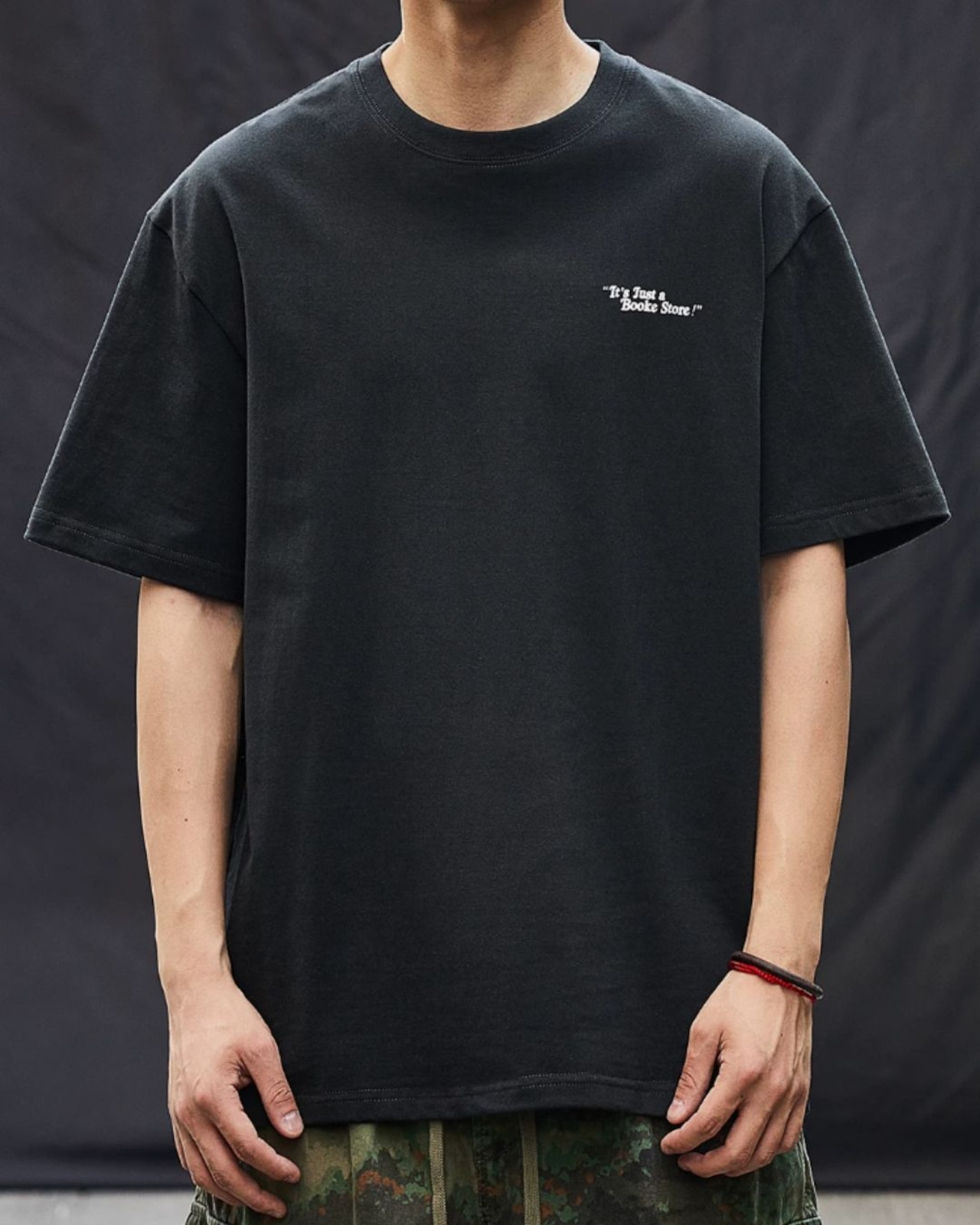 グラフィックプリント半袖Tシャツ S0620