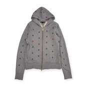 TOMMY HILFIGERトミーヒルフィガー マリン柄 スウェット パーカー L/レディース