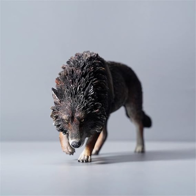 JXK 1/6 サイズ コヨーテ オオカミ 狼 ウルフ 動物 フィギュア リアル 