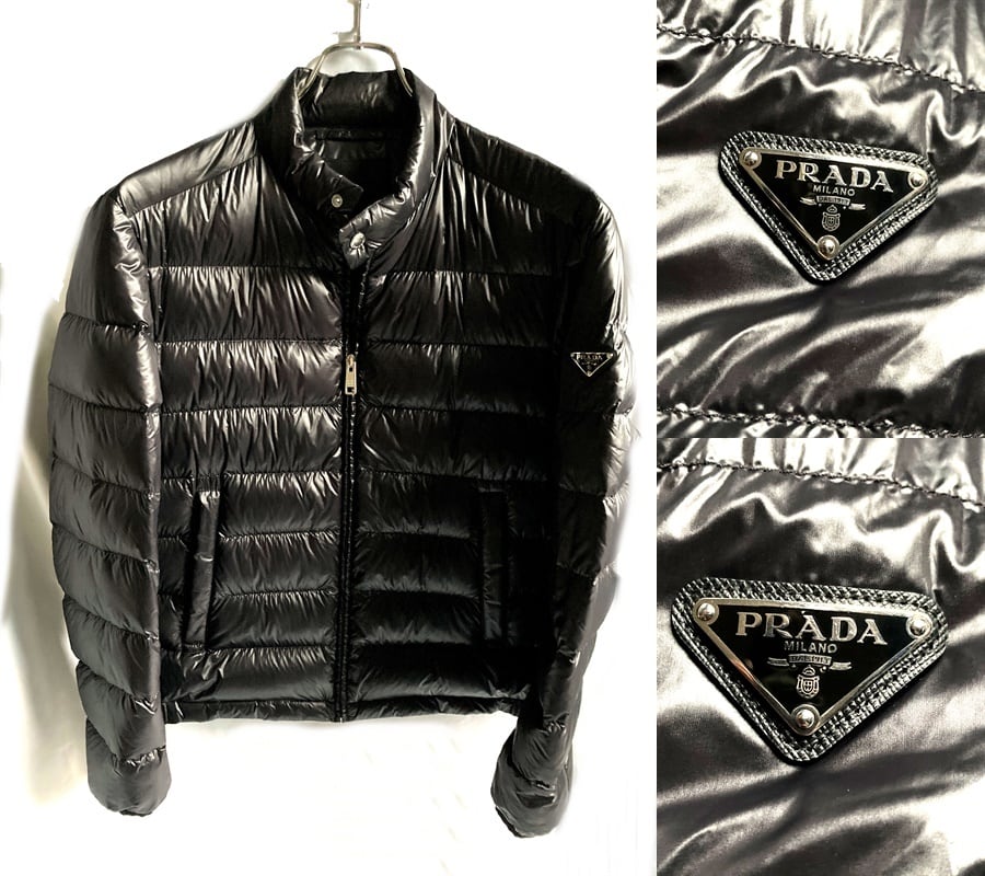 新品同様 国内正規 2019 PRADA プラダ メンズ 48 ロゴ プレート 新品同様 国内正規 2019 PRADA プラダ メンズ 48 ロゴ プレート