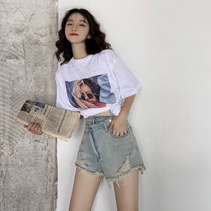 ダメージ デニム レディース ショートパンツ ストリート カジュアル 大人 かわいい おしゃれ ジーンズ きれいめ 大人可愛い 大人女子