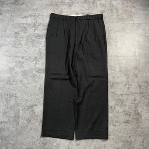 90s YVES SAINT LAURENT black slacks