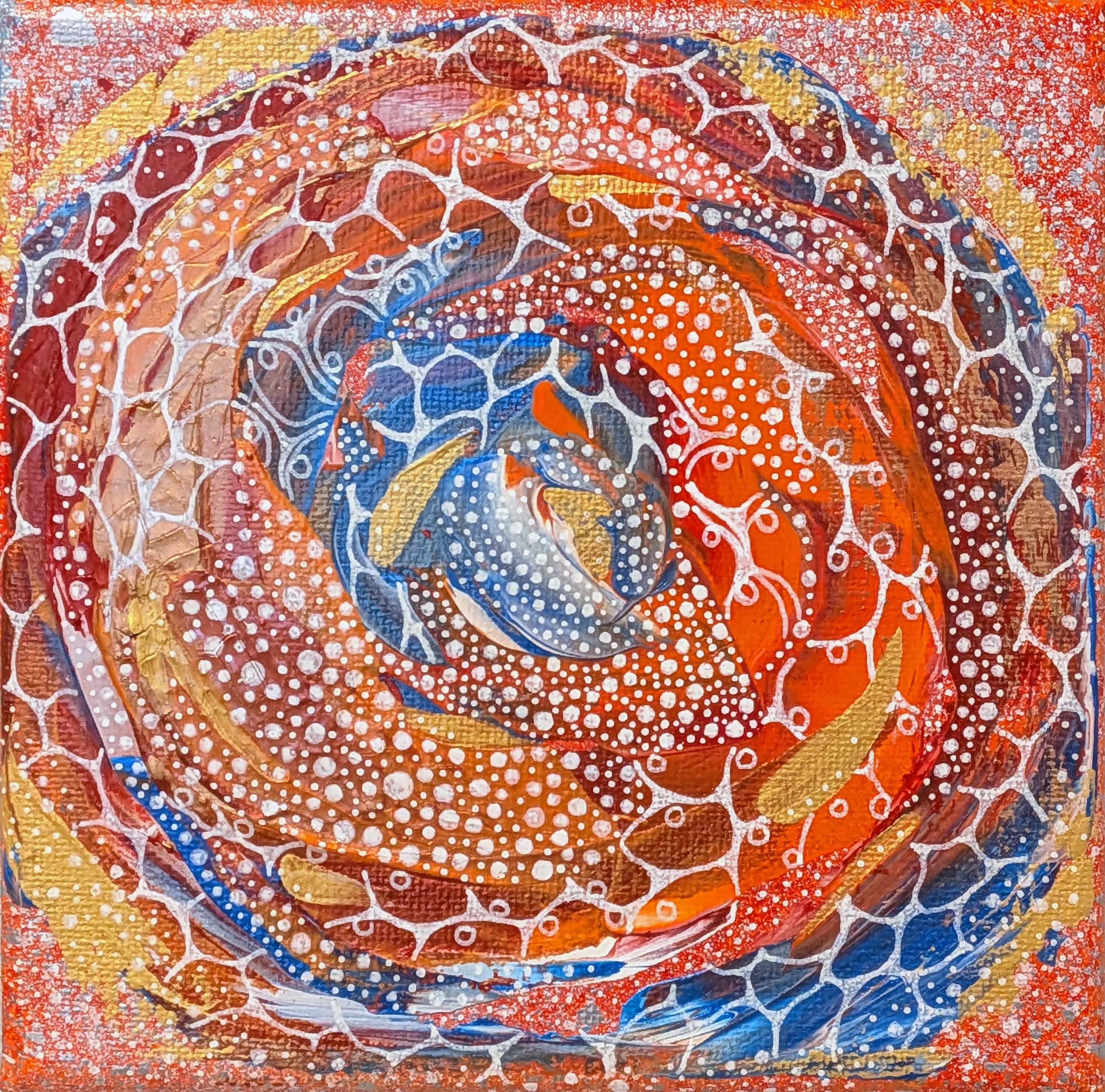 I am hereシルクスクリーン作品No.7 | SAKI OTSUKA SHOP