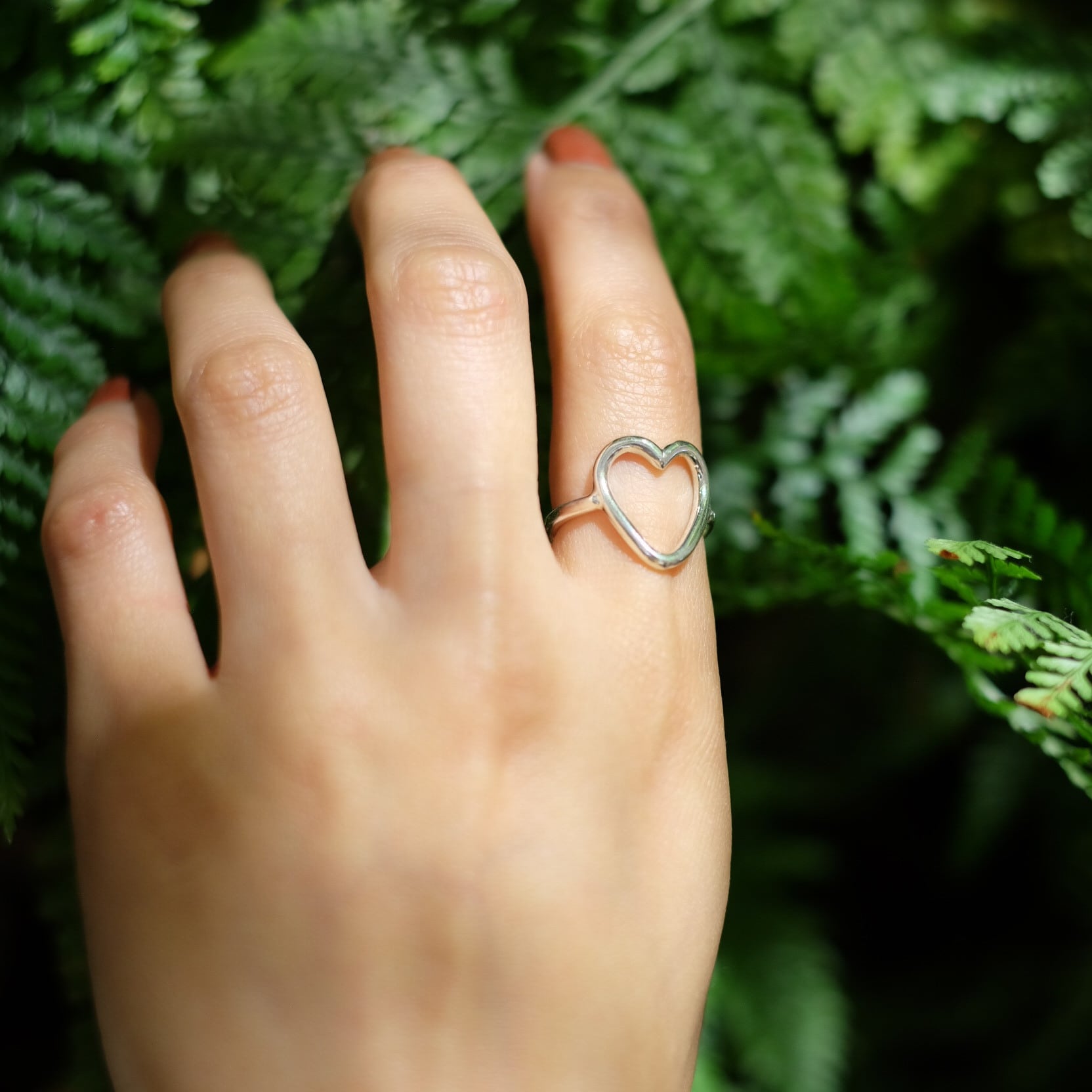 ハート】Silver925（シルバー925 ）製ハンドメイドリング | Lady Bug