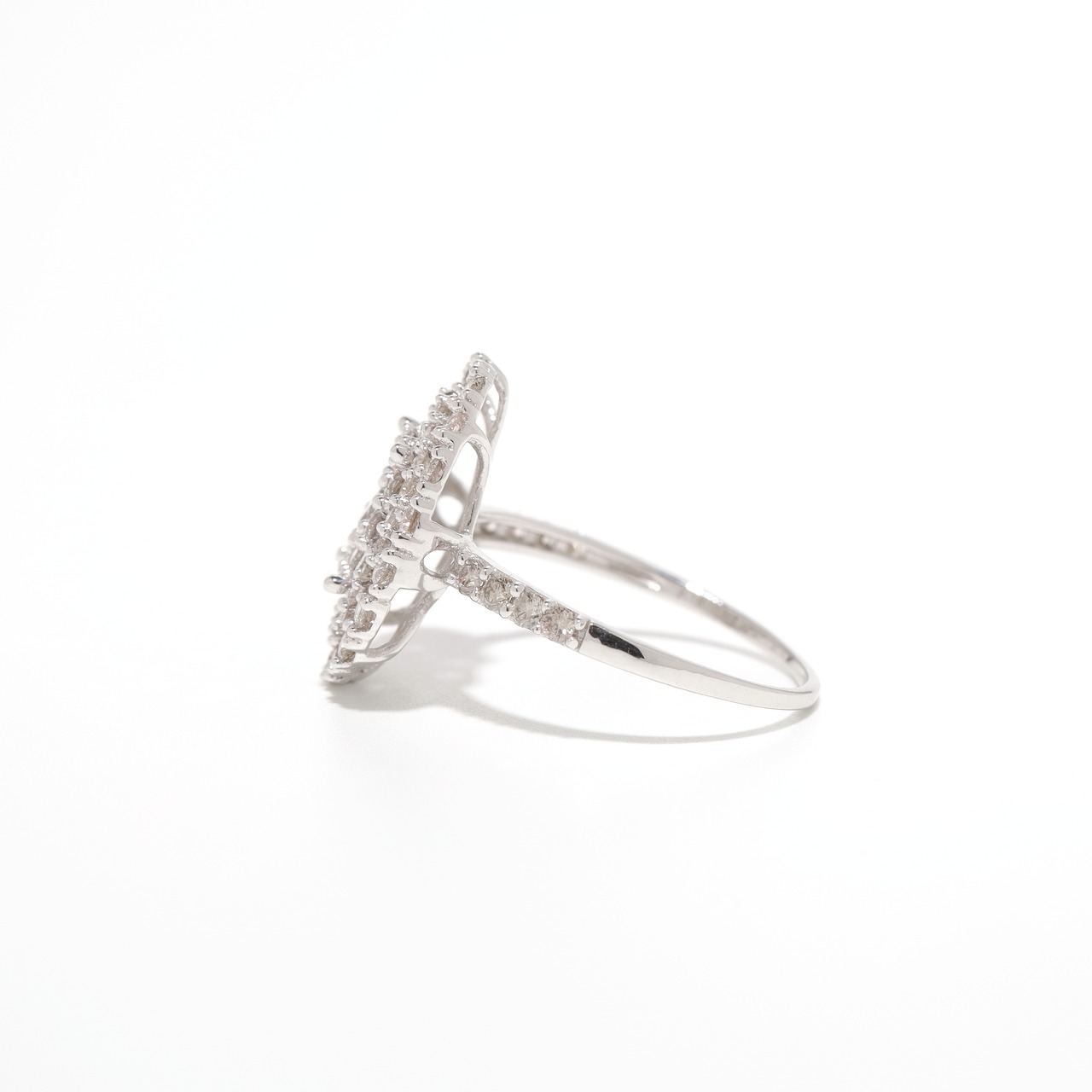 ダイヤモンド デザインリング K18(WG) / 1.000ct