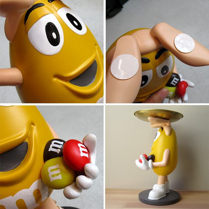 即納】 M&M's キャンディトレイ フィギュア 4体セット z-053 | ダブル