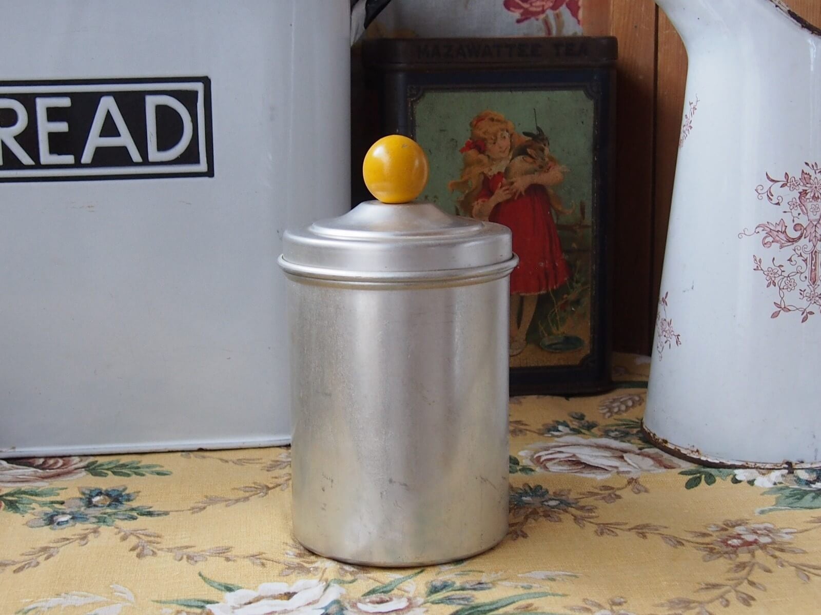 アンティーク アルミ製キャニスター(TEA) | Bonny Bee
