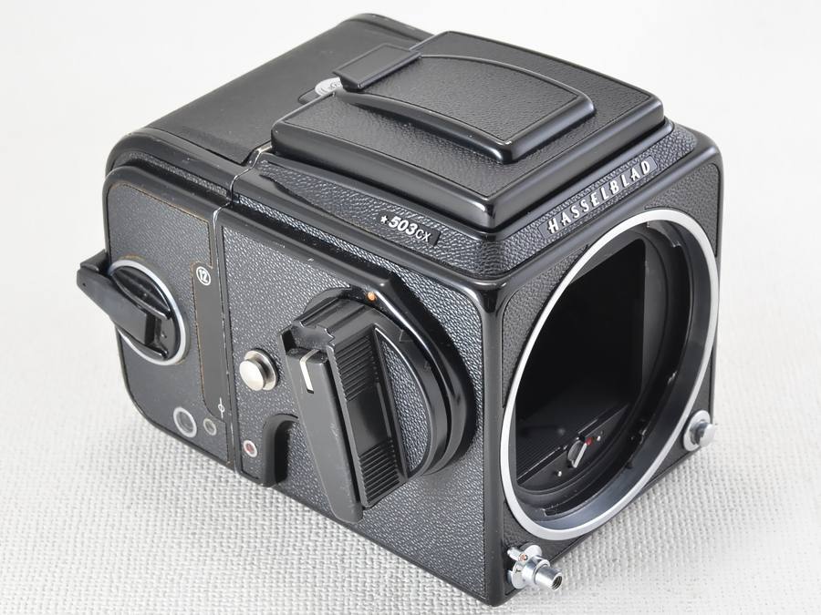 Hasselblad 503CX ブラックボディ/ A12 ハッセルブラッド（20620