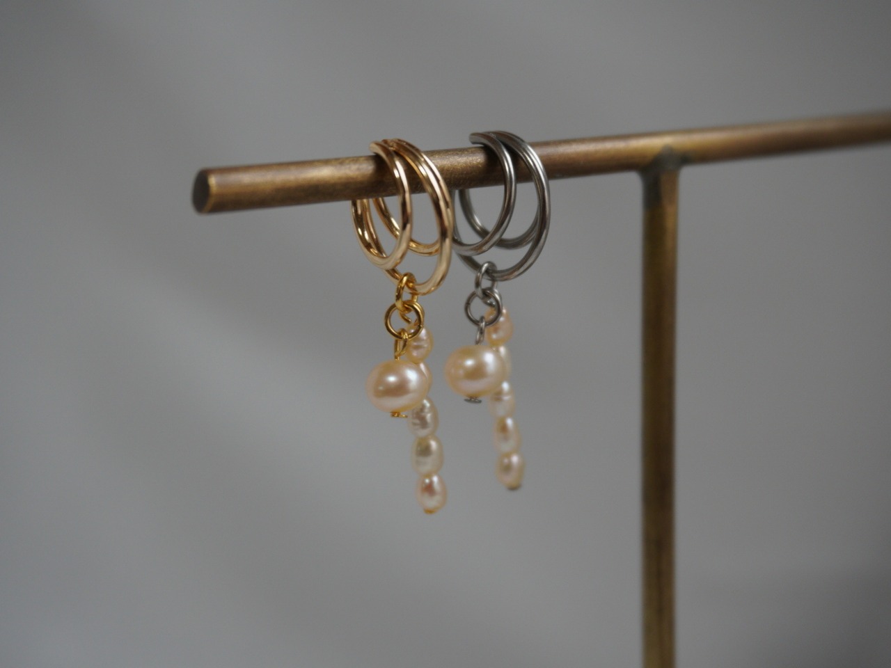 【 PURE 】swing pearl ear cuff no.1