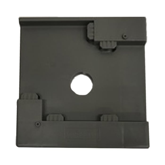 ウルトラワイドベース 120角用 ダークグレー 樹脂 40枚セット AR-2276 AR2276 足場ジャッキ用プラスチック 敷板 アラオ 旧 AR-2248 (個人宅配送不可) 足場ジャッキ用樹脂製敷板