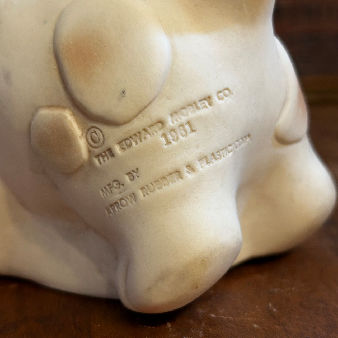 1960s エドワード・モブレー ヴィンテージ 犬 ラバードール EDWARD MOBLEY Long Neck Puppy Rubber Squeak Toy