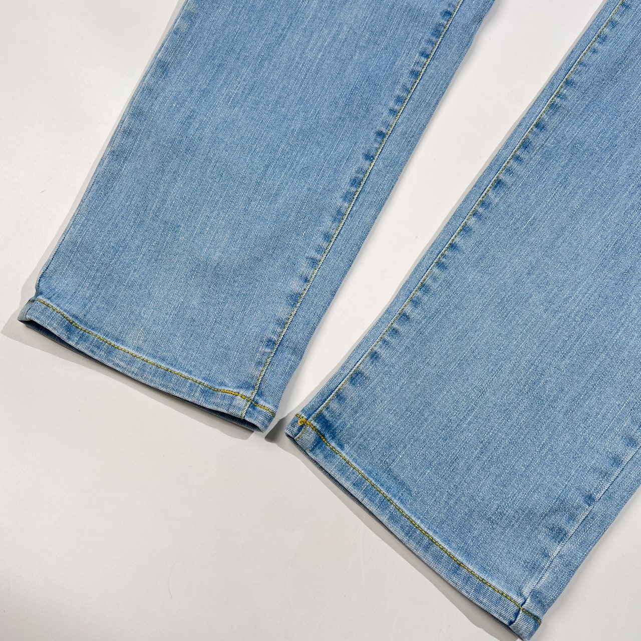 VAN JAC ヴァンヂャケット イージー デニム パンツ ジーンズ サイズ L /メンズ/革パッチ/ストレッチ