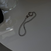 【受注予約:7月中旬入荷予定】ring top chain/silver
