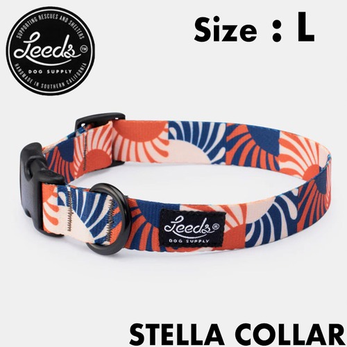 首輪 犬用 Leeds Dog Supply リーズドッグサプライ STELLA COLLAR Lサイズ