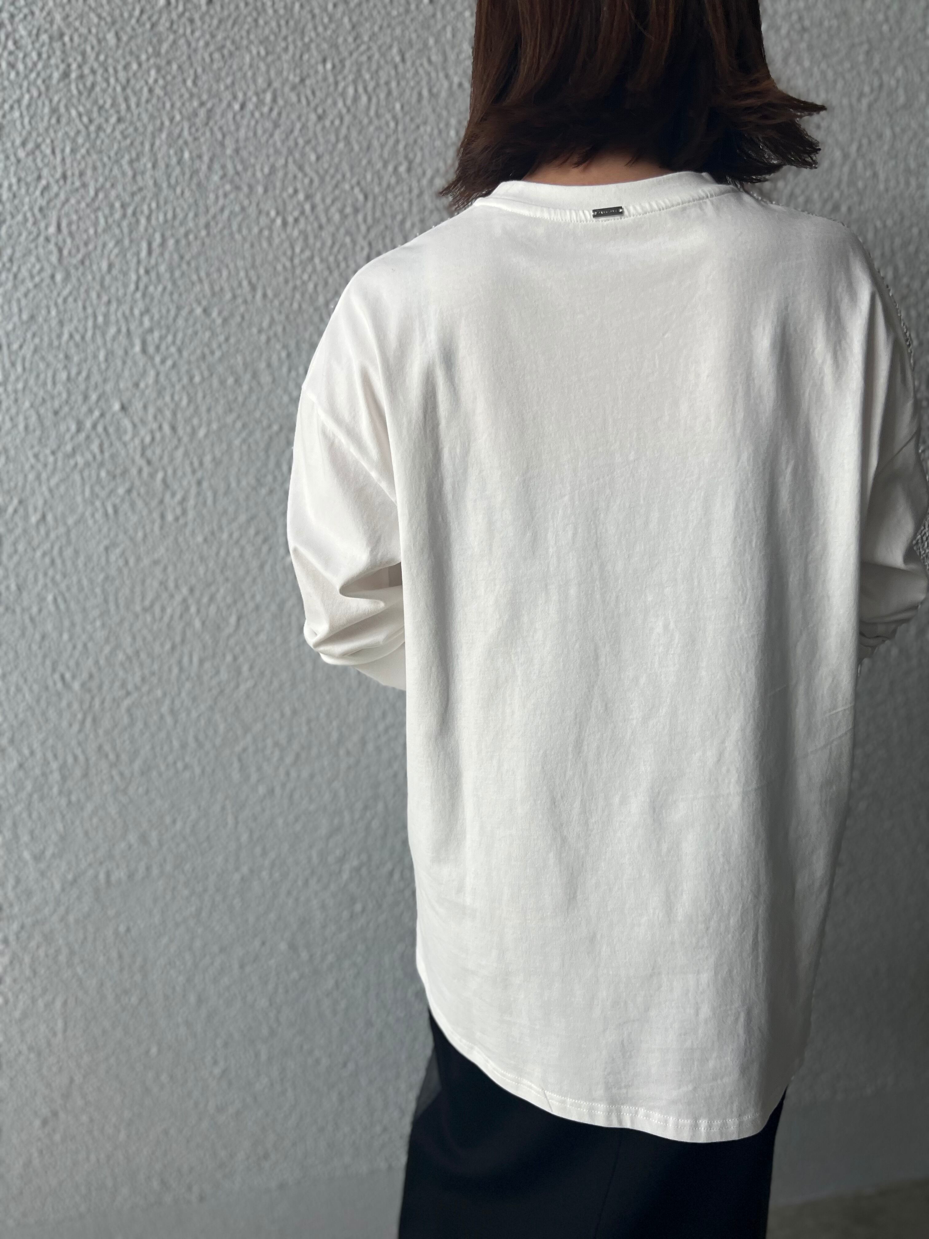 【PASSIONE】ロゴロングスリーブTシャツ