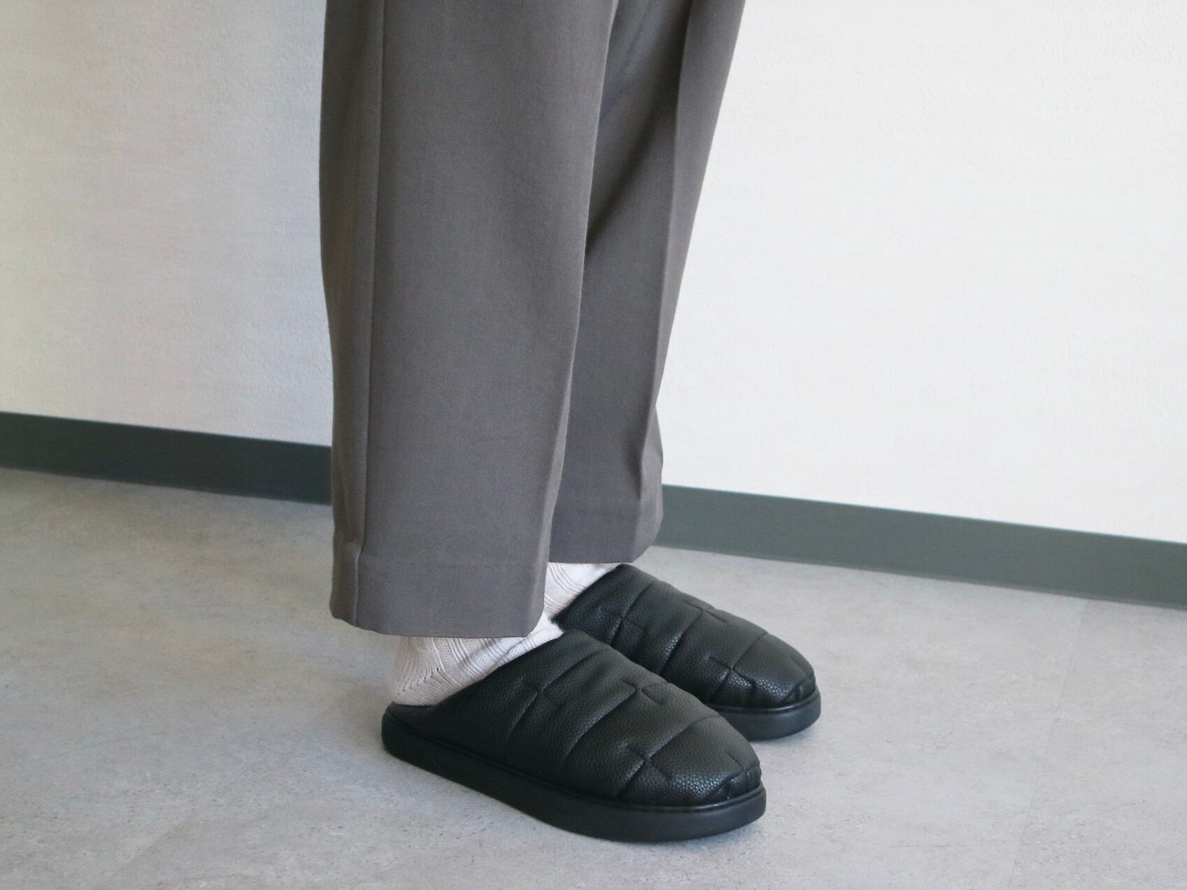 foot the coacher フットザコーチャー】QUILTING SANDALS -VERTICAL 