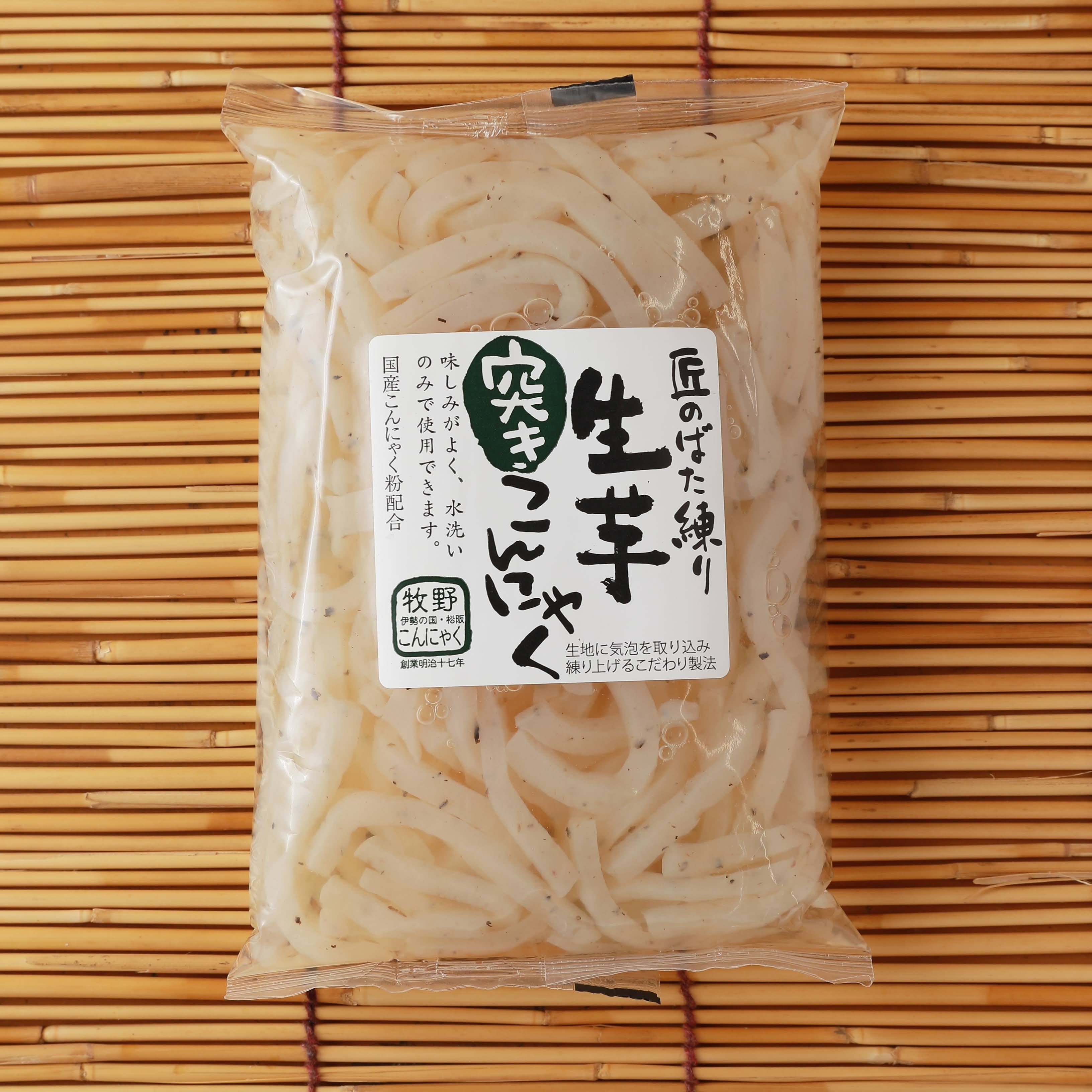 匠のばた練り生芋突きこんにゃく | 伊勢の国・松阪 ばた練り本舗 牧野