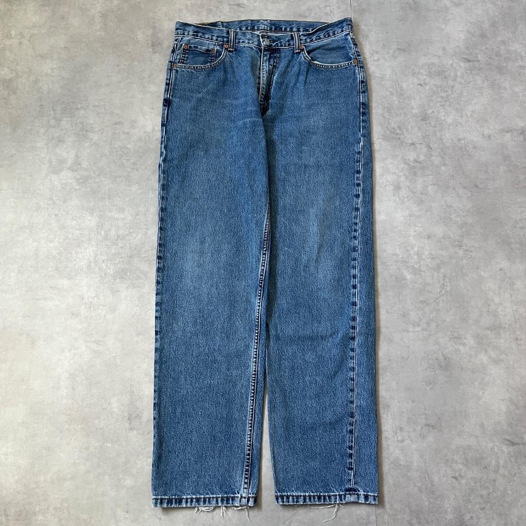 リーバイス550 Levis W36 ブルーデニム 青 古着 ボトム 17493