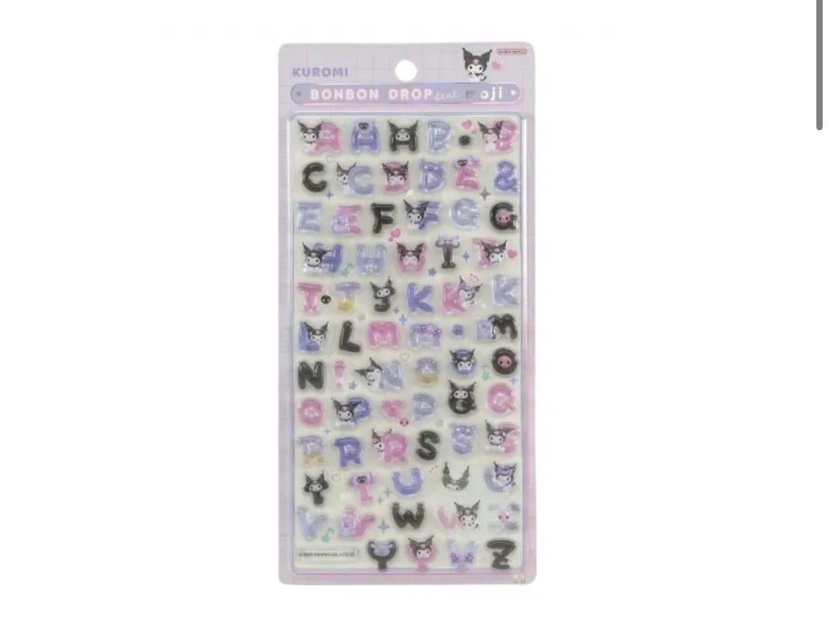 4種から1点限り】ボンボンドロップシール サンリオ文字 | candybox