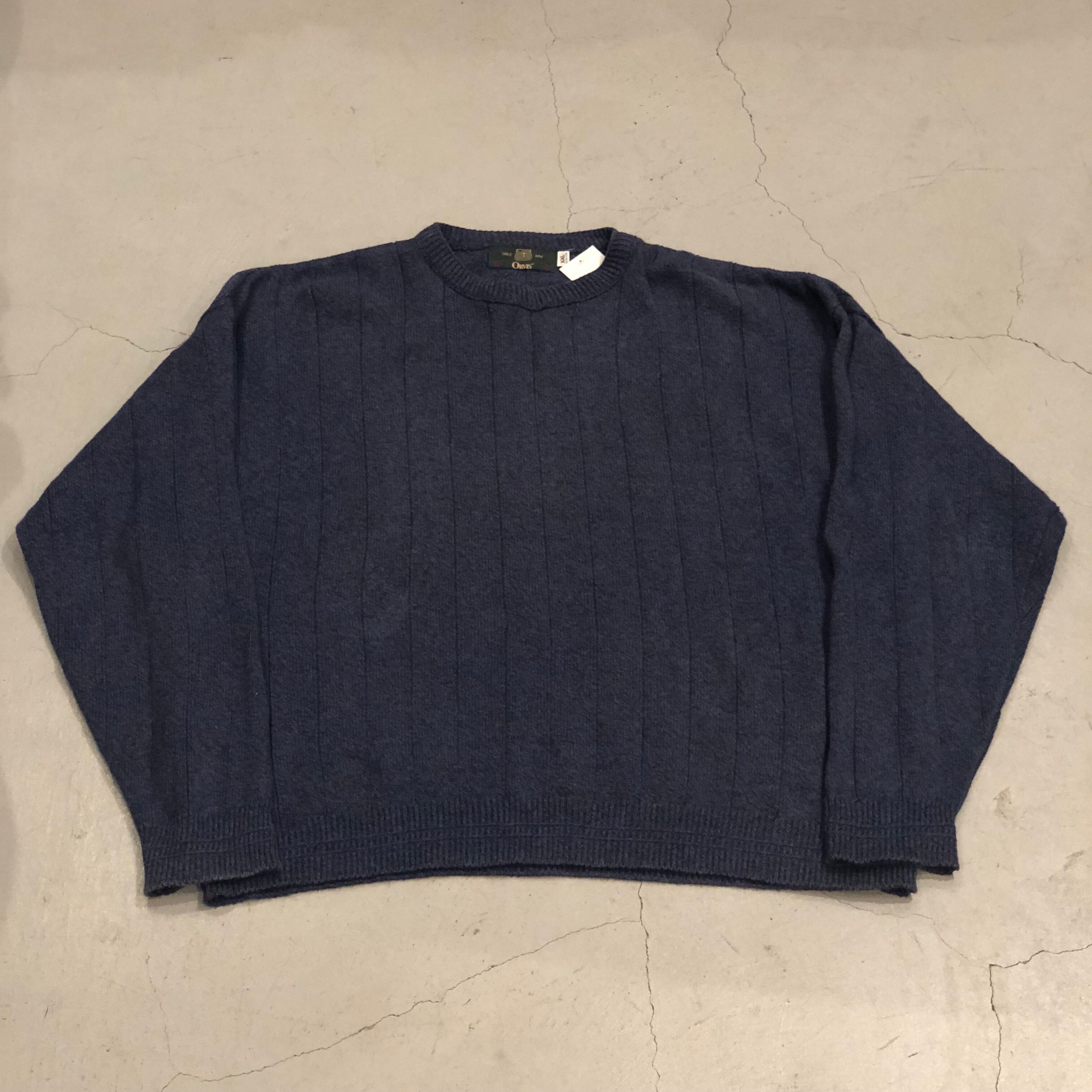 80s ORVIS cotton knit【高円寺店】