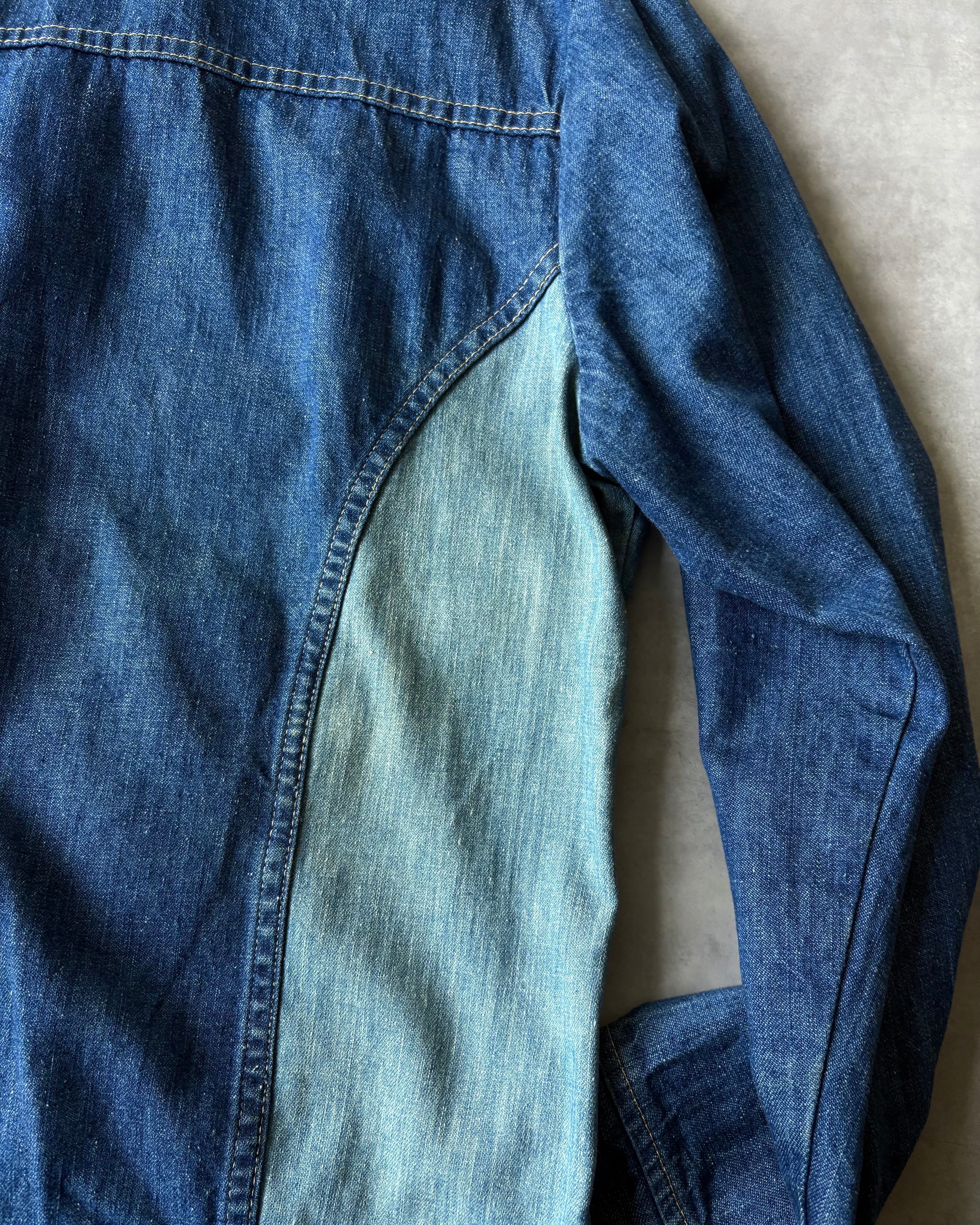 濃紺 Wrangler 11MJZ 暴れ馬タグ 復刻 W-ZIP サイズM 11MJZ デニム