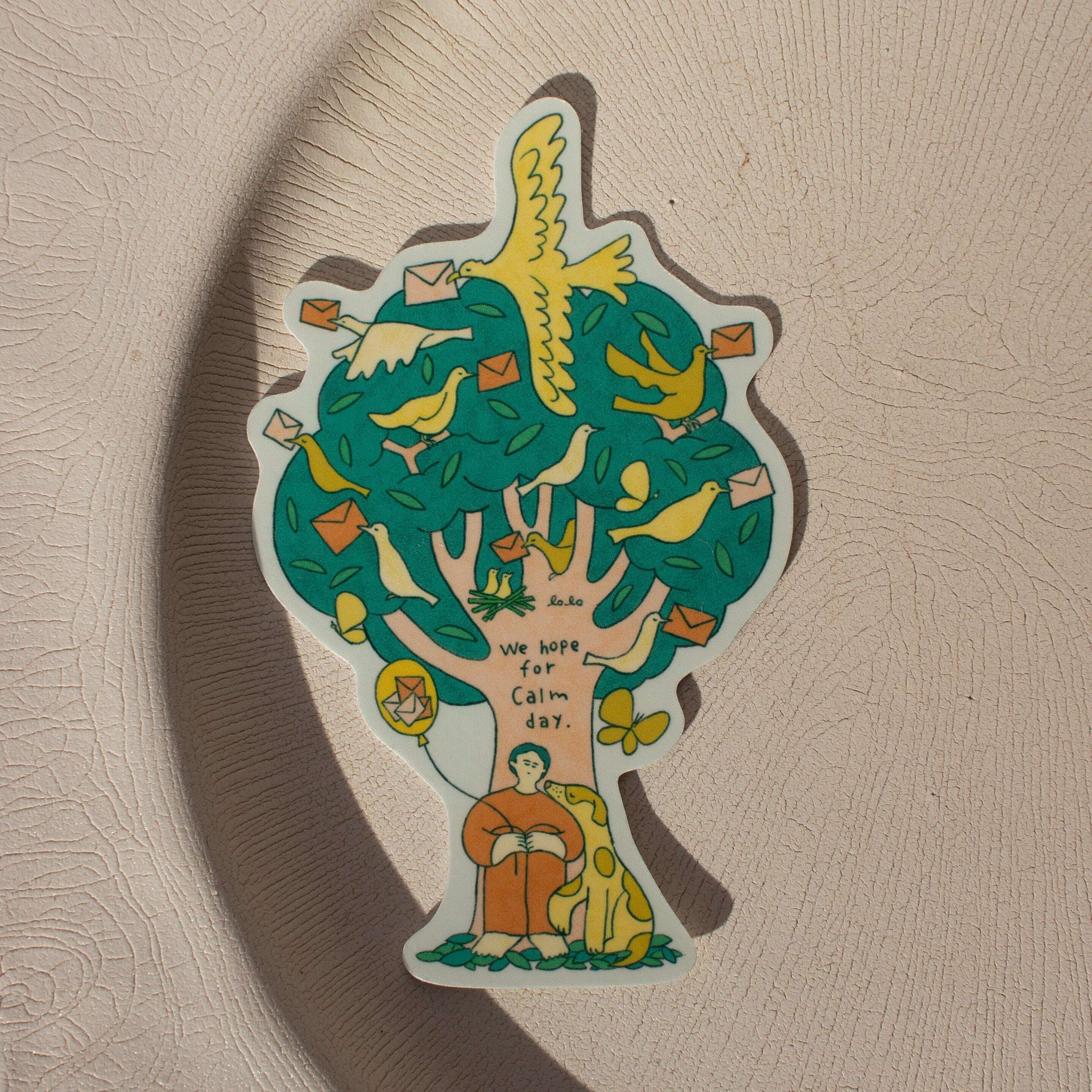 mikiko yamazato × lolo ドネーションステッカー