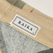 RAIKA ライカ エジプトデザイン レーヨン 半袖シャツ L/マルチ メンズ ビンテージ