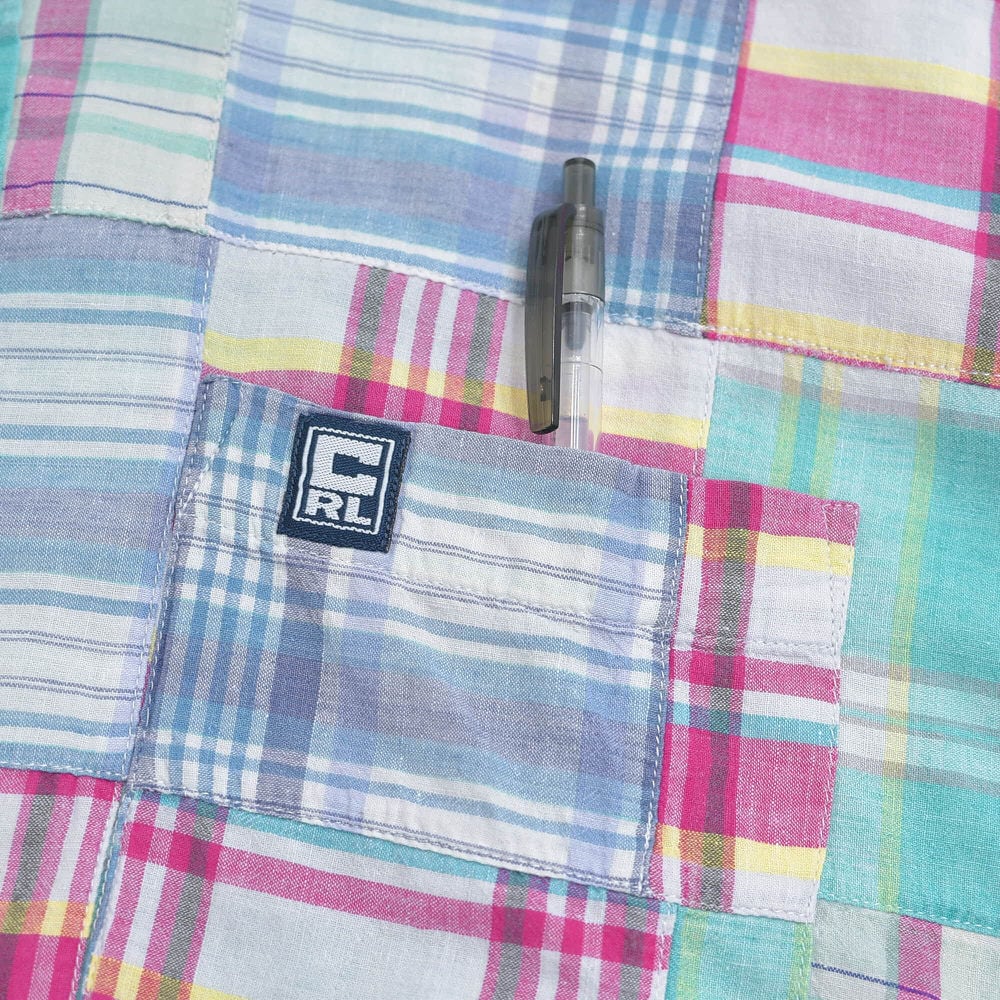 90s CHAPS Ralph Lauren チャプス ラルフローレン マドラスチェック