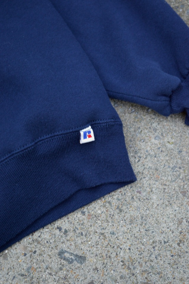 RUSSEL ATHLETIC 80s-90s Gazette Crew Sweat 50/50 Made in USA Navy XL ラッセルアスレチック 80s後期 90s  USA製 スウェット