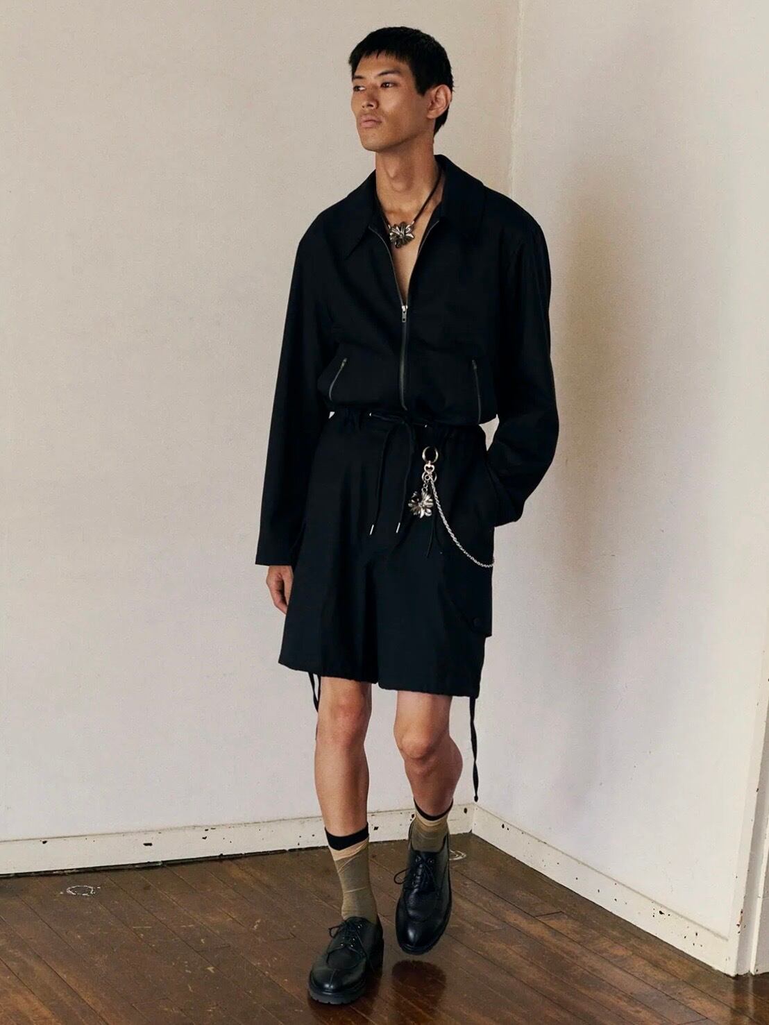 SHOOP | EVERYDAY ZIPPER JACKET | DARK NAVY | HOWDAY