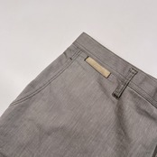 大きいサイズ Crocodile クロコダイル ノータック チノ スラックス パンツ サイズ 100 /グレー系 紳士 カジュアル ゴルフ