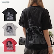 ◆硫化天竺 バックコラージュ S/S Tee◆ng-65226